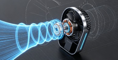 Analysis of Brushless Motor Technology and Low-Noise Design for Portable Fans